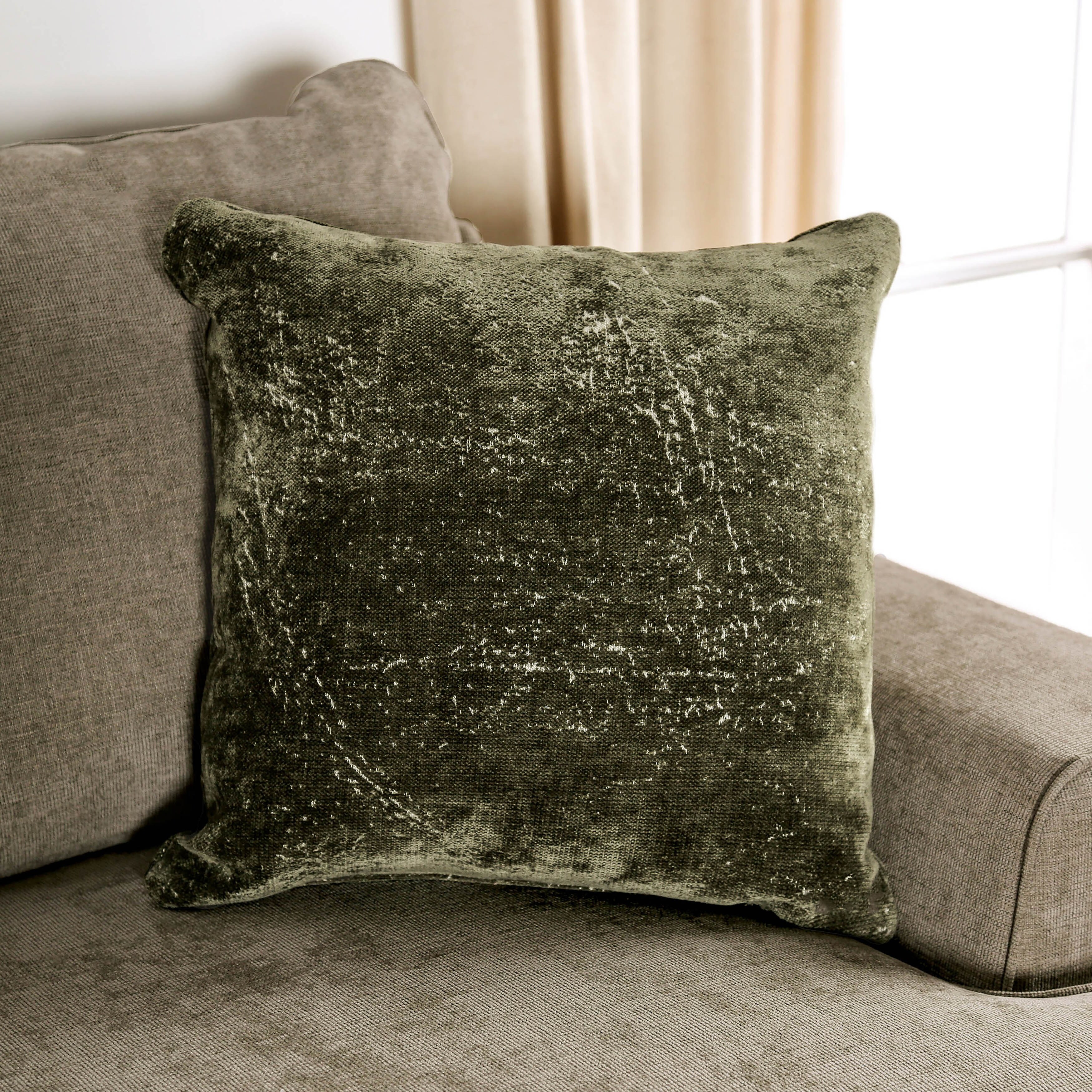 Crushed velvet online seat pads