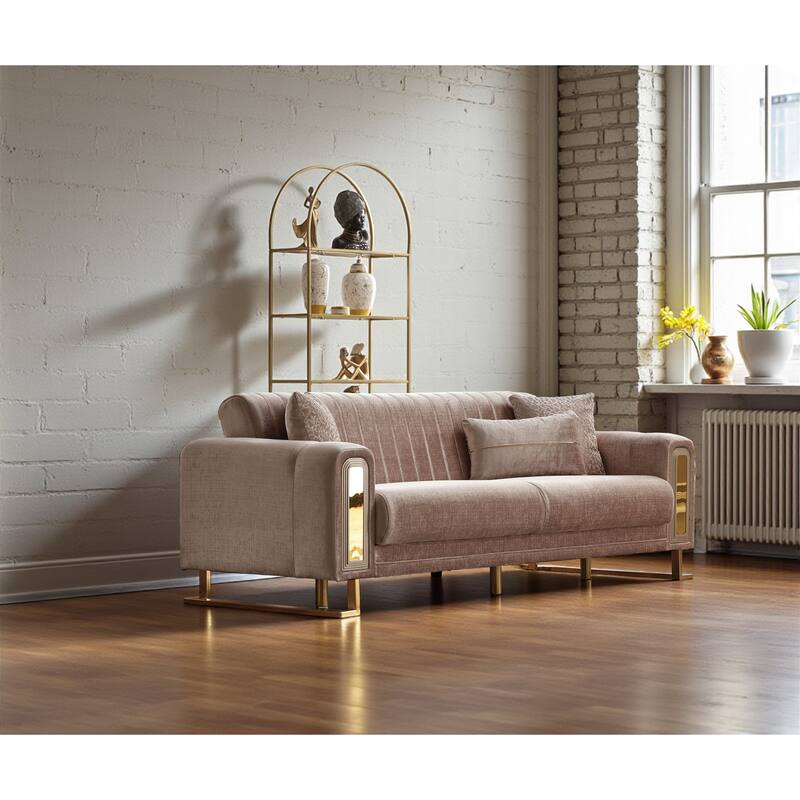 Aurex 3 Pieces Living Room Sets 1 Sofa 2 Chair