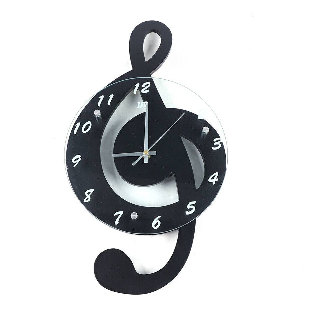 Musical Note Wall Clock for Creative