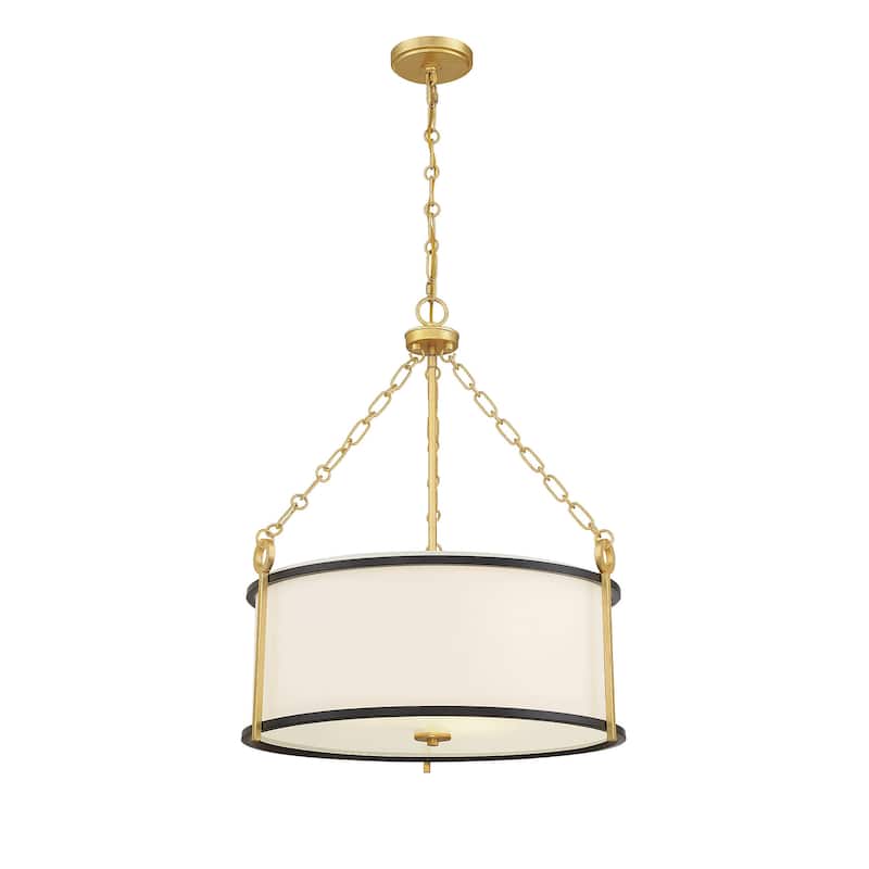 Savoy House 7-1920-3 Kian 3 Light 22" Wide Drum Chandelier