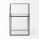 preview thumbnail 17 of 18, Sikes (Small) 6L x 6W x 10H Glass Terrarium