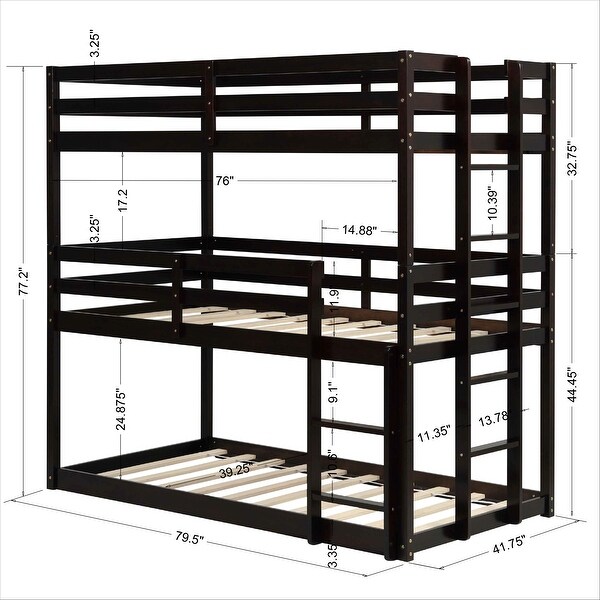 triple cot size