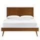 preview thumbnail 15 of 24, Marlee Full Wood Platform Bed With Splayed Legs