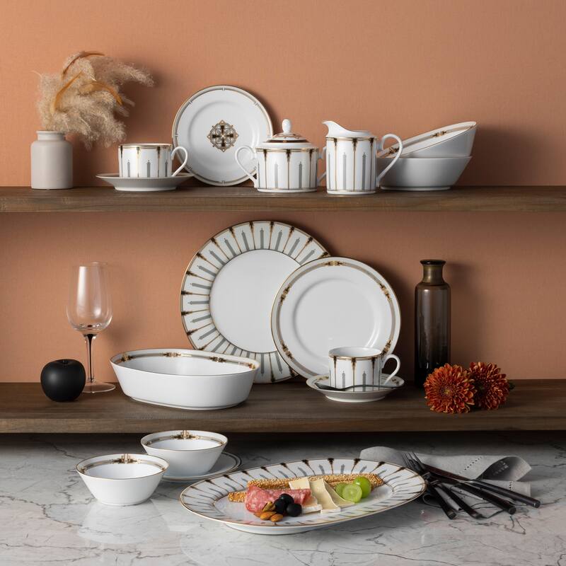Empire Gold Oval Platter, 16"