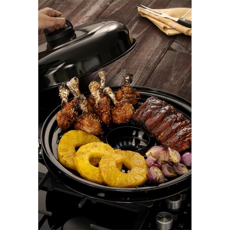 Indoor Smokeless Grill ASATODO Nonstick Stovetop Grill by Artesano Home Decor
