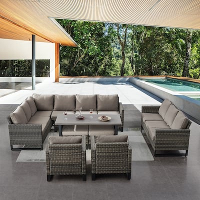 Gymojoy Outdoor Patio Sectional Furniture Sets