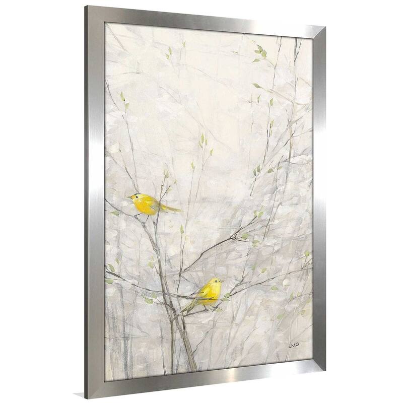 "Birds in Trees II" by Julia Purinton Print on Acrylic.