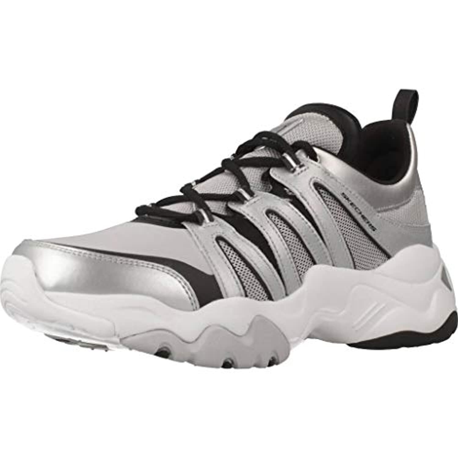 skechers d lites 3 womens silver
