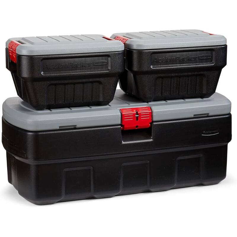 Rubbermaid ActionPackers - Various - 3 Pack