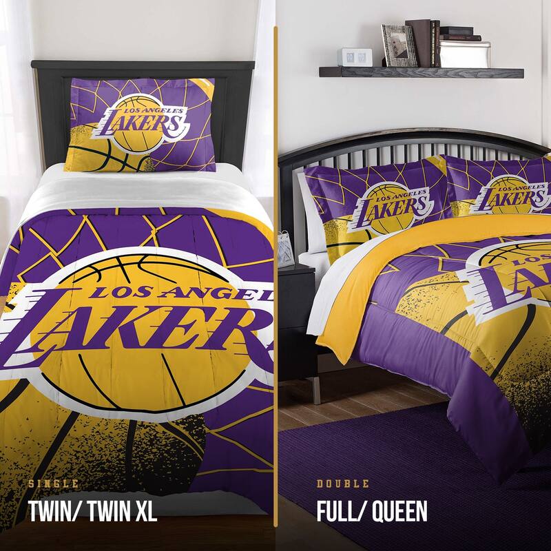 NBA Los Angeles Lakers Officially Licenced Comforter & Sham set