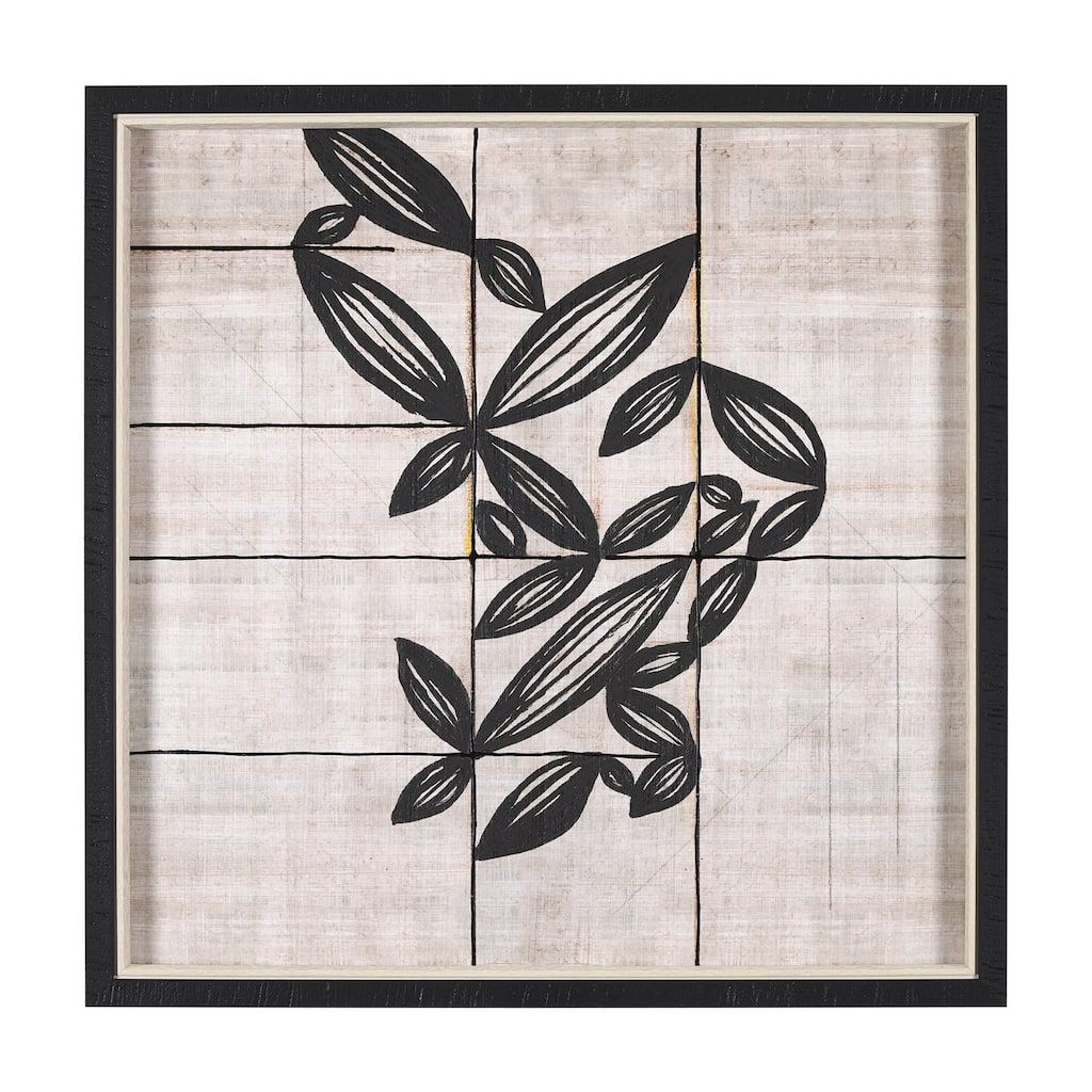 Papyrus Foliage II Framed Art Print