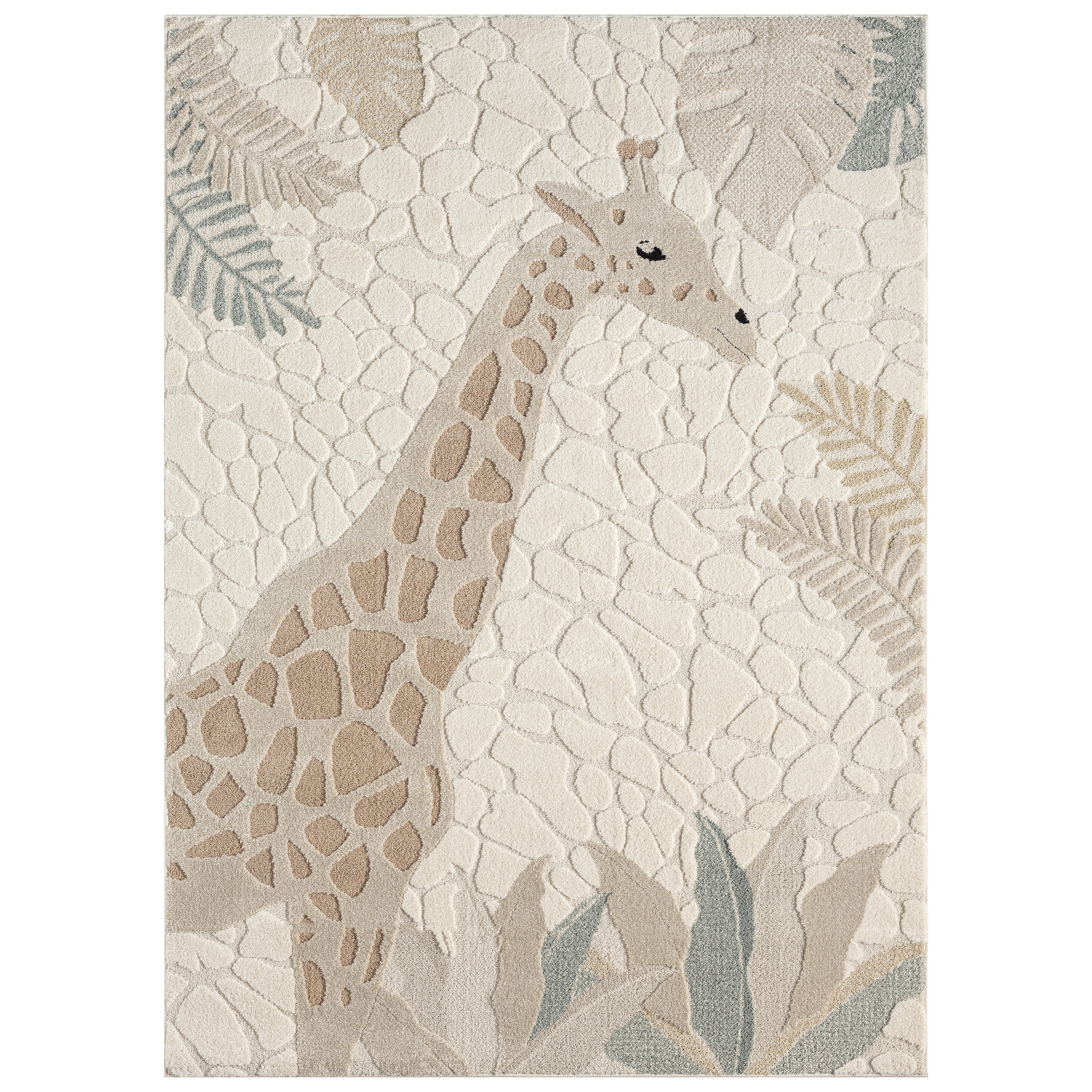 TOWN & COUNTRY PLAY Jungle Giraffe Kids Area Rug - On Sale - Bed