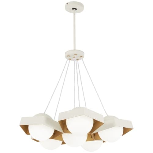 Kovacs P1395 044g L Five O 26 1 4 Wide Integrated Led Chandelier Kovacs P1395 044g L Five O 26 1 4 Wide Integrated Led Chandelier With Etched Gl Free Shipping Today 27259308