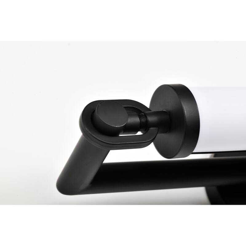 Edgeworth 16 Inch LED Vanity Matte Black Acrylic Lens