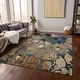 preview thumbnail 8 of 135, Machine Washable Indoor/ Outdoor Modern Floral Chantille Rug