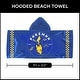 preview thumbnail 14 of 12, Pokemon Hooded Youth Beach Towel