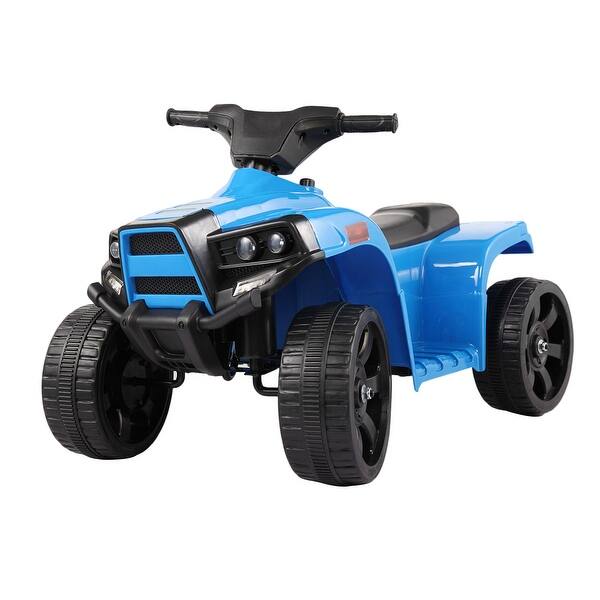 slide 2 of 9, Kids Electric ATV Quad Ride On Car Toy ,Equipped with a stable 6V motor- Blue Blue