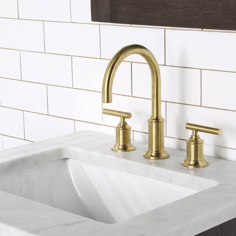 Chestnut 24" Single Bathroom Vanity Vanity with Mirror(s) and Faucet(s)