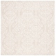 preview thumbnail 100 of 104, SAFAVIEH Handmade Blossom Mahalia Modern Floral Wool Rug 6' x 6' Square - Beige/Ivory