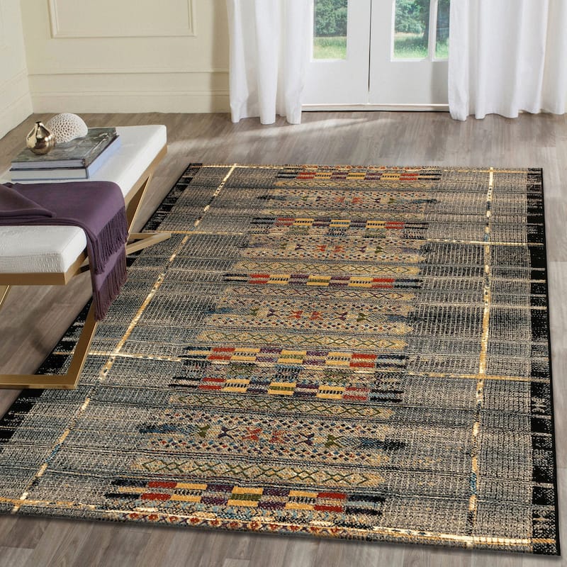 Liora Manne Marina Tribal Stripe Indoor/Outdoor Rug