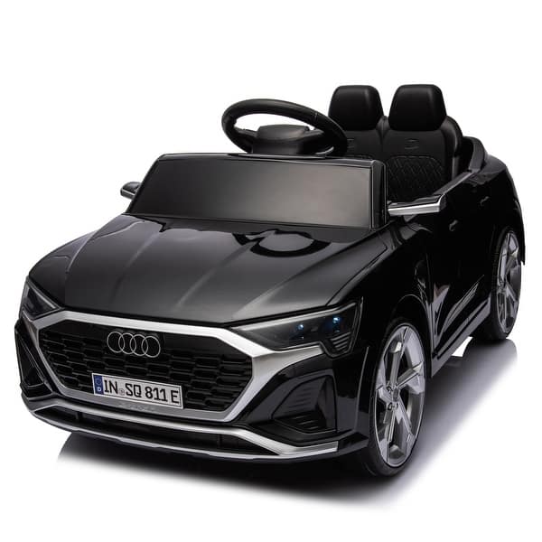 slide 2 of 9, Audi SQ8 for Kids,Dual Drive,Suspension,Hanging start,for Kids Aged 3-6 5-7 Years - Assembly Required - Black