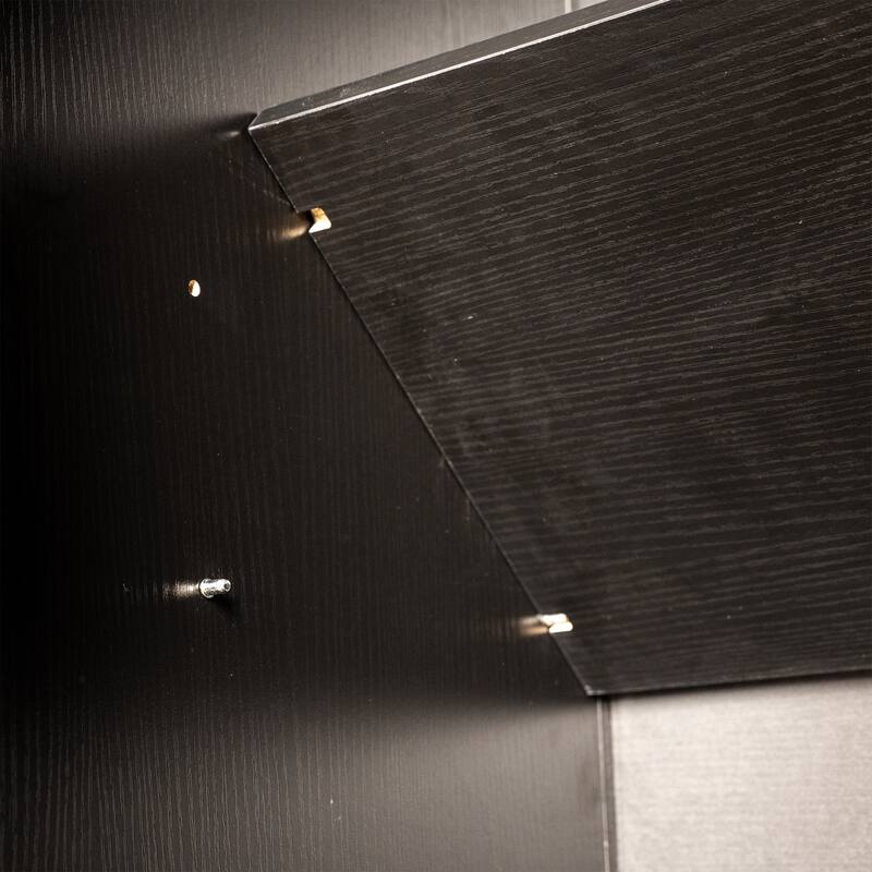 71" Tall Arched Farmhouse Pantry Cabinet with Glass Barn Door, Adjustable Shelves for Kitchen or Dining Room