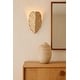 preview thumbnail 6 of 5, Varaluz Banana Leaf Wall Sconce - French Gold/Natural Seagrass