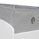preview thumbnail 6 of 4, Roba Play Shelf - Grey Space - Children's Multi-Bin Toy Organizer, Shelf Storage Cabinet With 5 Fabric Boxes, Boys & Girls