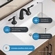 preview thumbnail 3 of 109, OVE Kansas Single Sink Bathroom Vanity, Dove White Engineered Stone Top