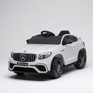 12V Mercedes-Benz AMG GLC63S Coupe Kids Ride-On Car with Remote Control, MP3 Player, Lights, Horn, 2 Speeds, for Ages 3-6
