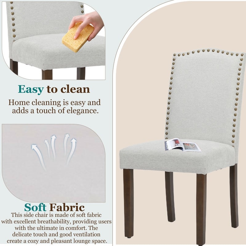 Dining Chairs With Upholstered Fabric