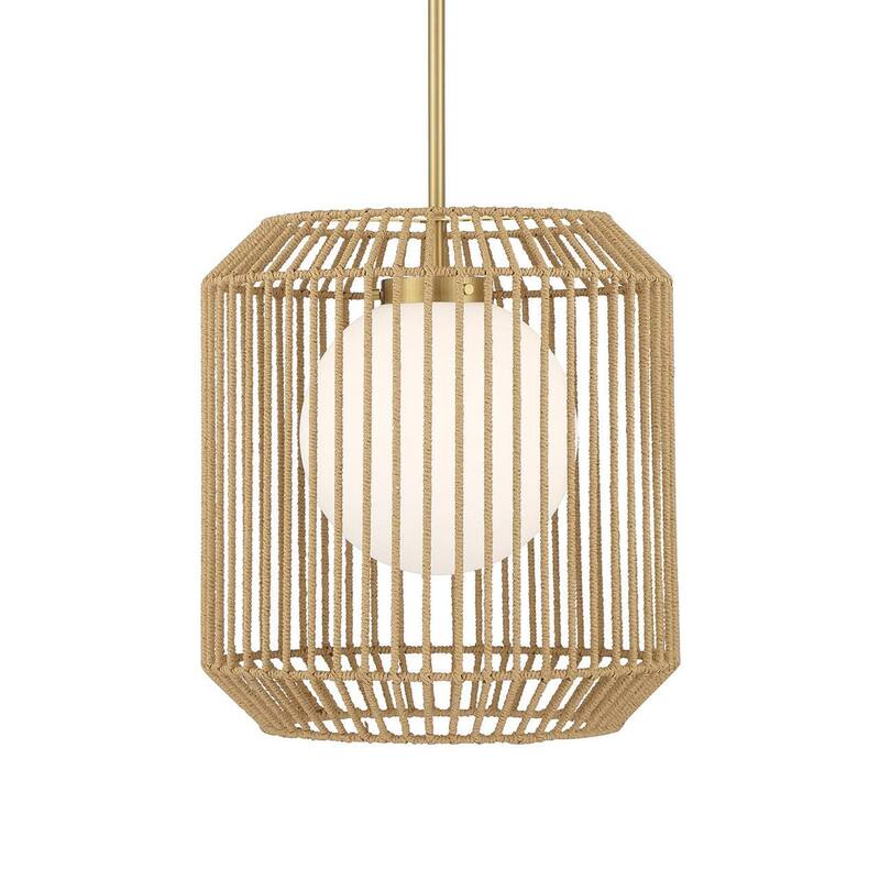 Savoy House 7-2040-1 Pastis 16" Wide Pendant - Warm Brass