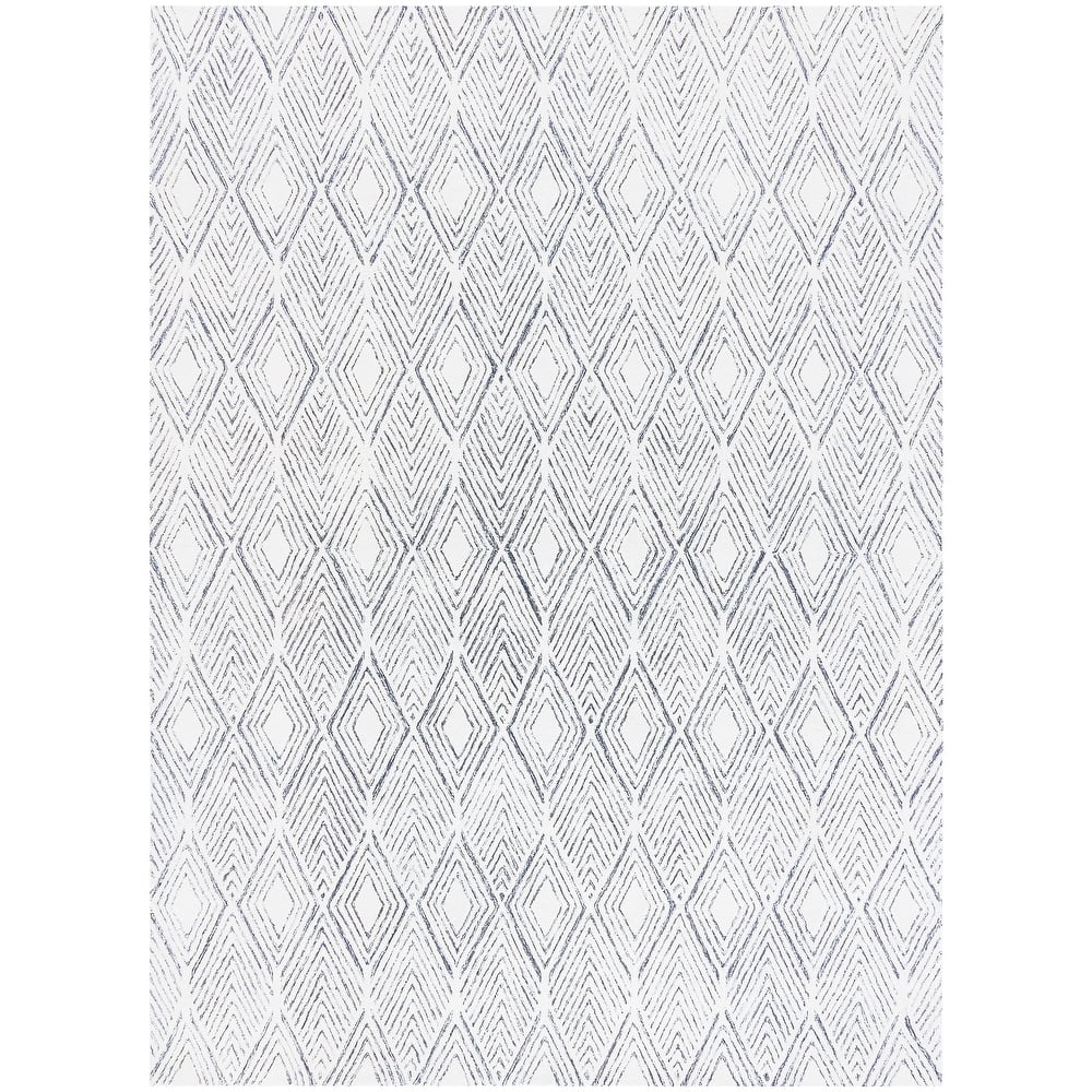 SAFAVIEH Handmade Abstract Mariken Diamond Wool Rug