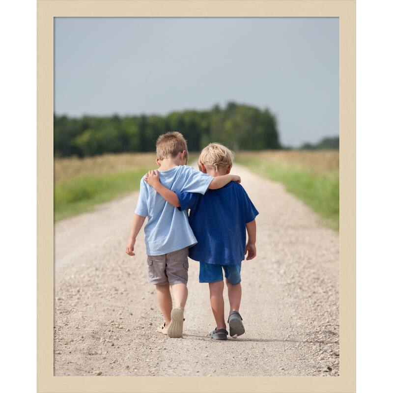 Svelte Clay Grey Framed Picture Frame, Photo Frame - 16x20 - Svelte Natural