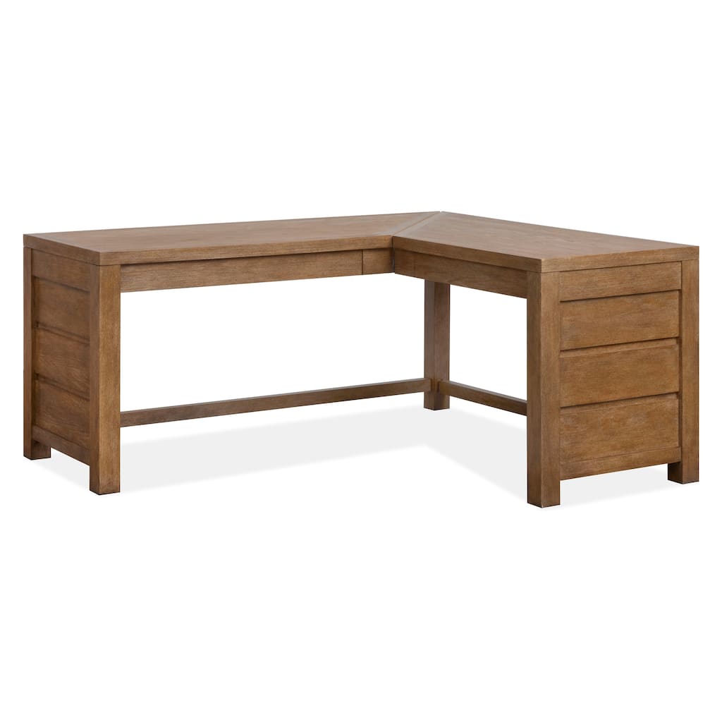Magnussen Home Plum Creek Sierra Brown L Desk