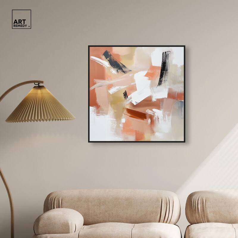 Rose and Rust III Canvas by Art Remedy