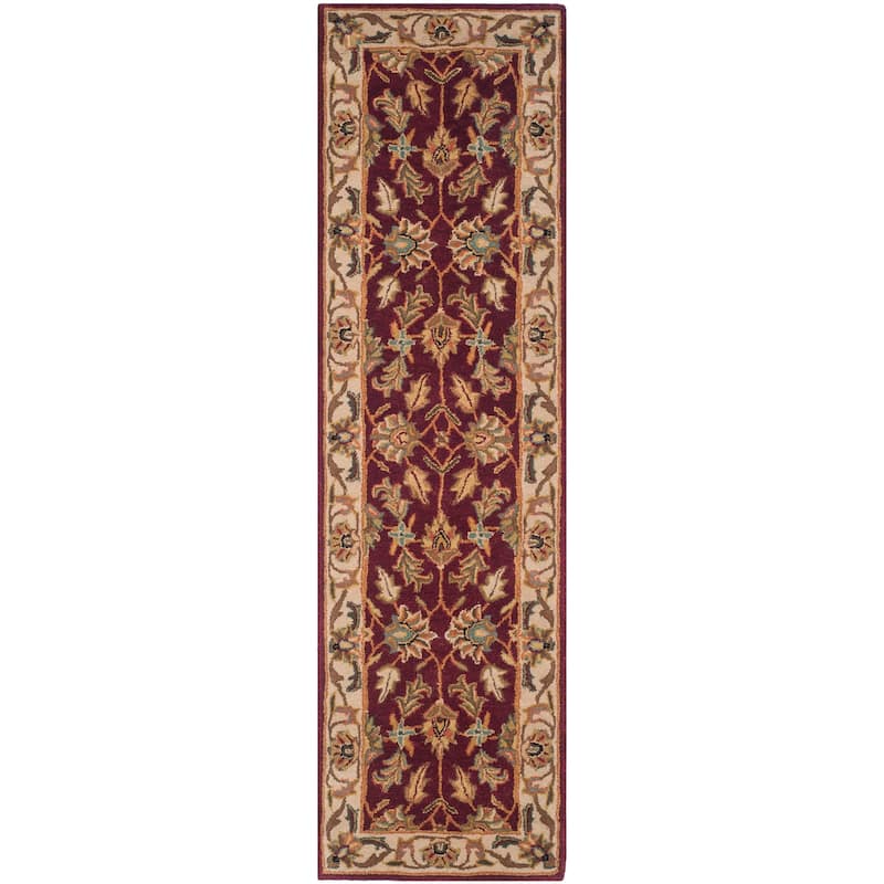 SAFAVIEH Handmade Heritage Sharee Traditional Oriental Wool Rug