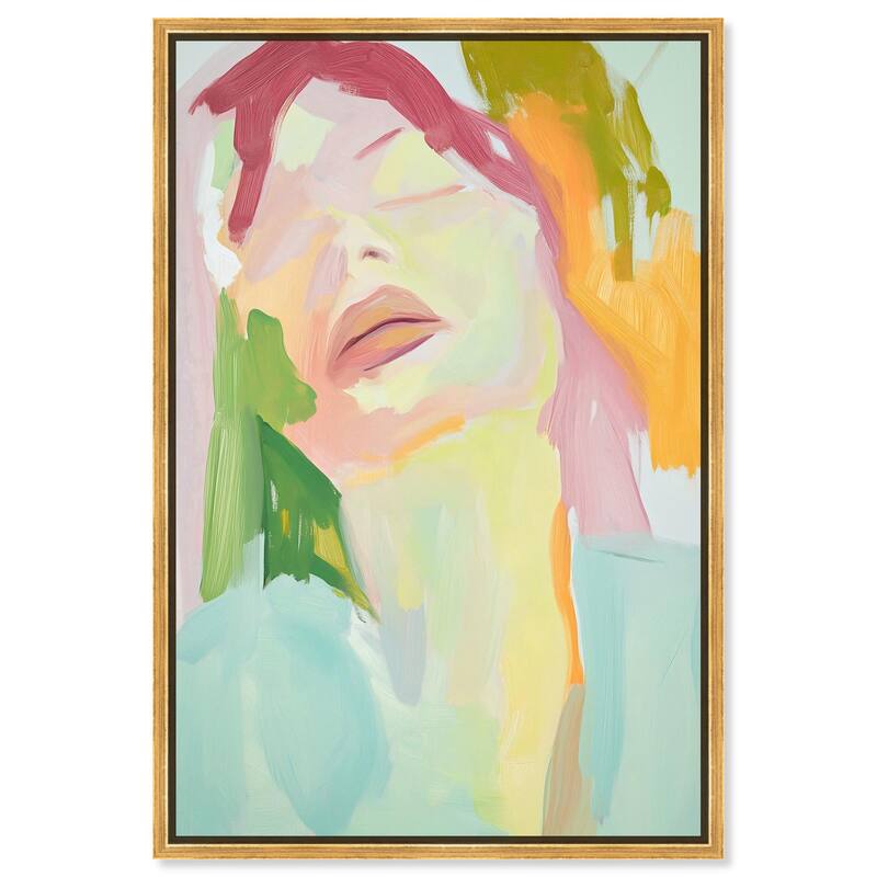 Hues of Emotion II Canvas by Art Remedy - Gold - 24" x 36"