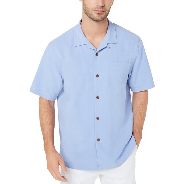 tommy bahama button down short sleeve