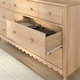 preview thumbnail 9 of 28, Charlotte/Scallop 7 Drawer Dresser