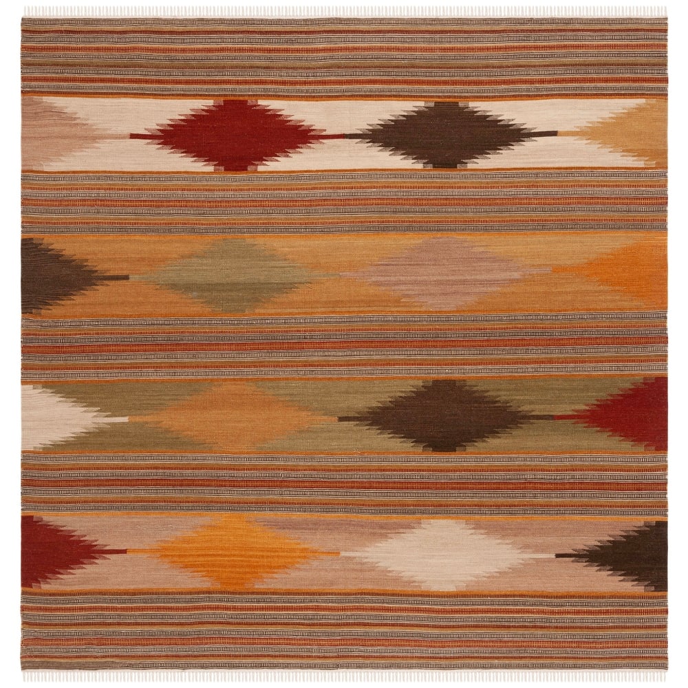 SAFAVIEH Handmade Kilim Kaiya Maral Casual Tribal Wool Rug