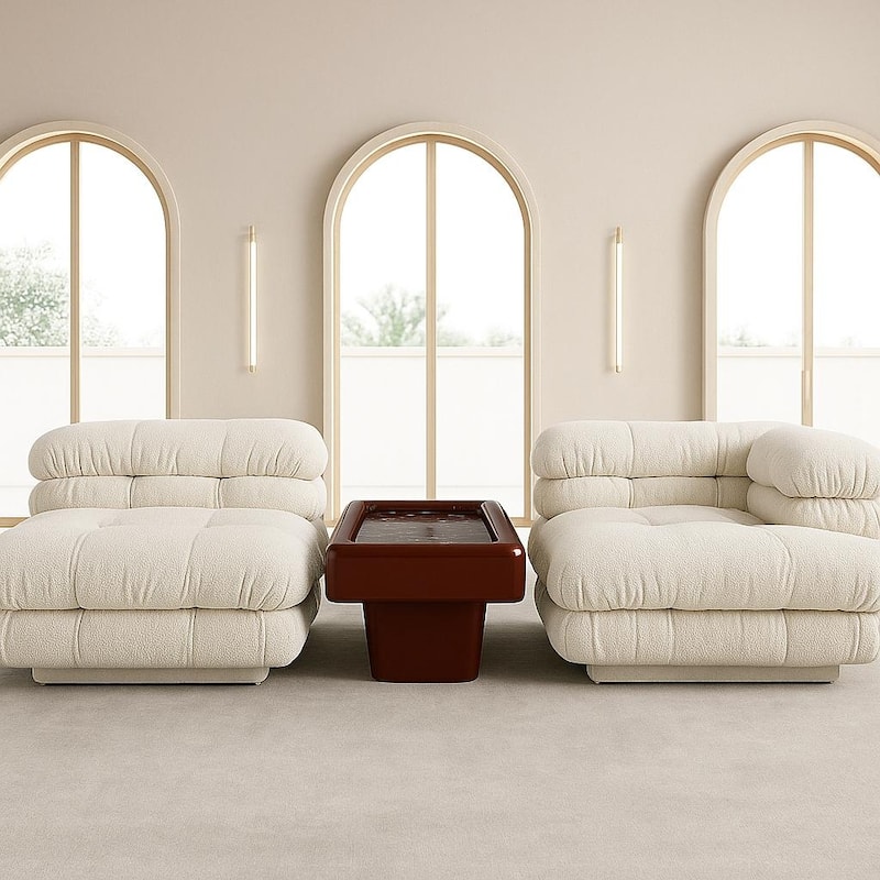 Gattis Home High Glossy Marble End Table