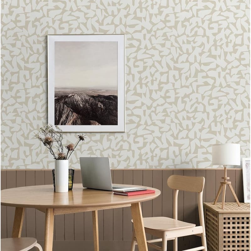 Stacy Garcia Home Graphic Geo Peel and Stick Wallpaper