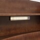 preview thumbnail 60 of 77, Pine Wood Platform Bed Low-Profile Bed Frame with Storage Headboard, Motion Sensor LED Light, Movable Guardrail, Slats Support