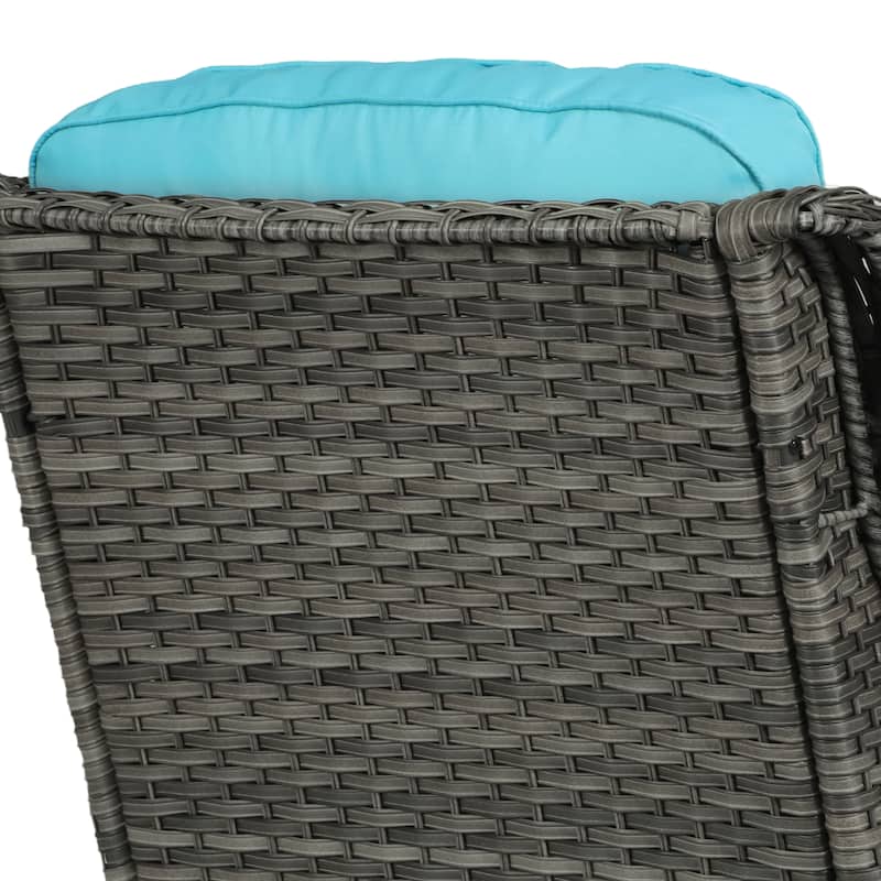Outdoor Swivel Rocker Patio Rattan Chair