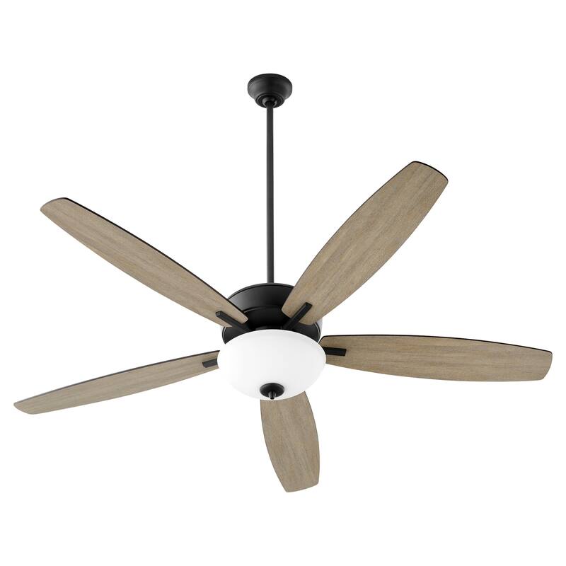 Quorum International Breeze 60" 5 Blade LED Ceiling Fan with Wall