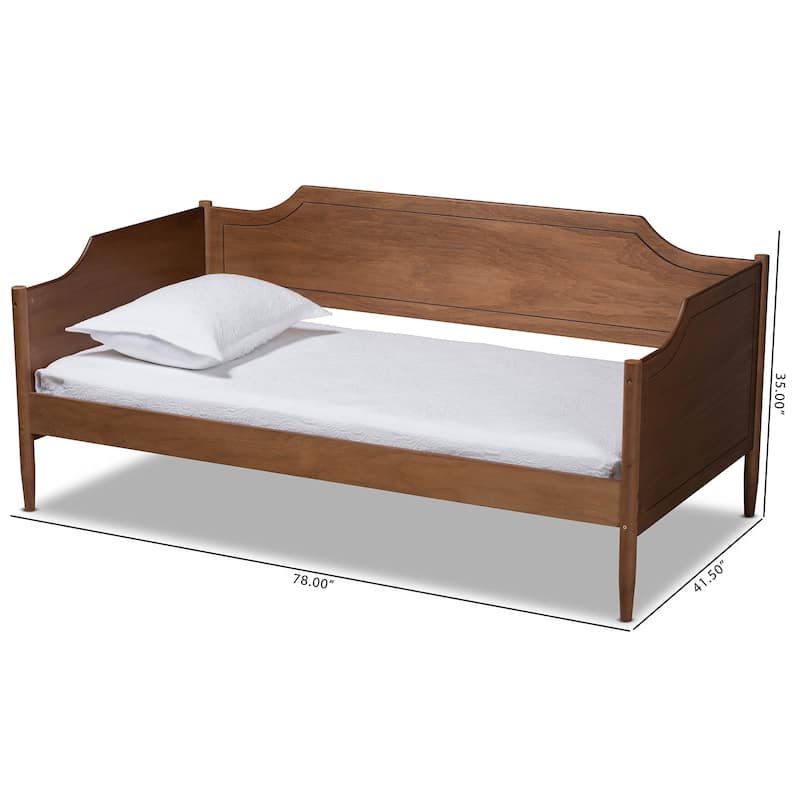 Alya Classic Traditional Farmhouse Twin Size Daybed