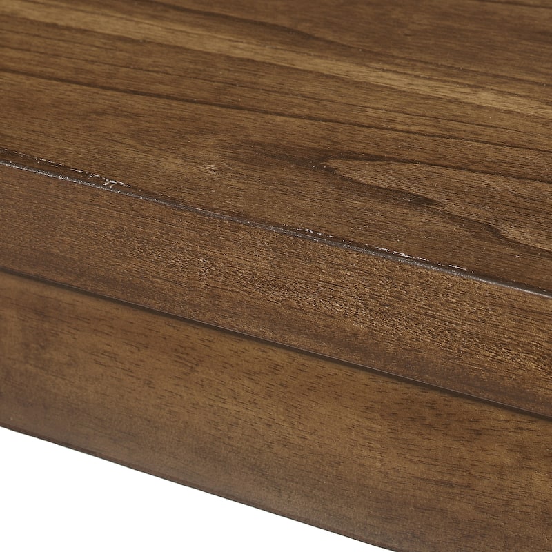 Benner Farmhouse Counter Height Wood Dining Table by Christopher Knight Home
