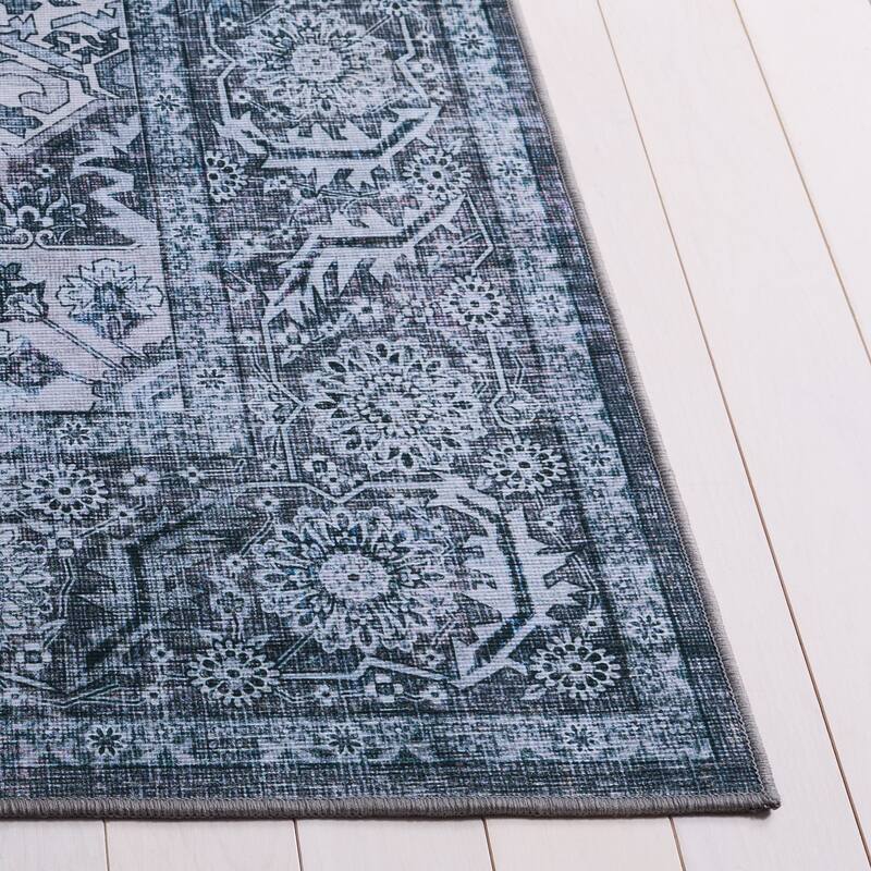 SAFAVIEH Tucson Goldina Machine Washable & Slip Resistant Rug