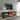 70" Modern Black TV Stands Console for 80-inch TV with Open Compartments